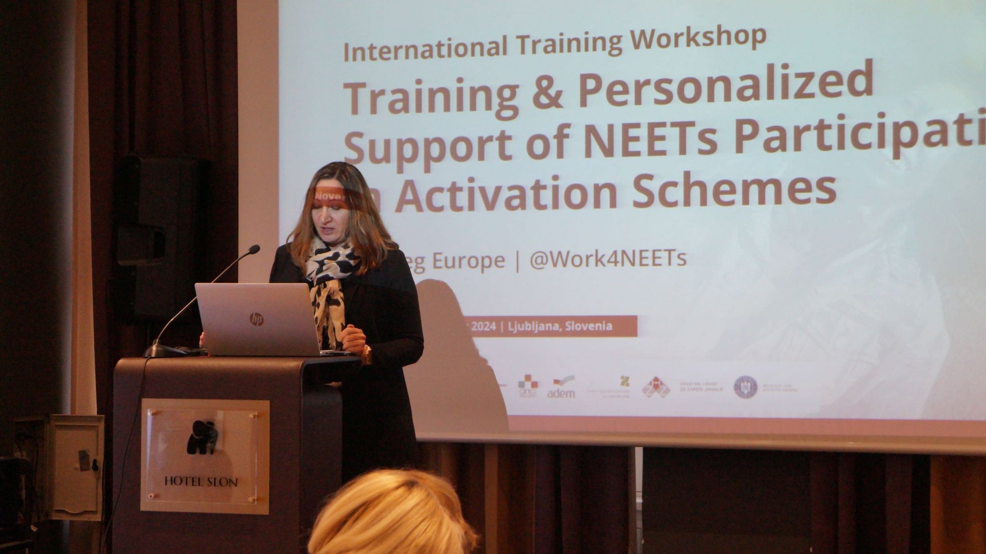 Slika iz konference - nagovor