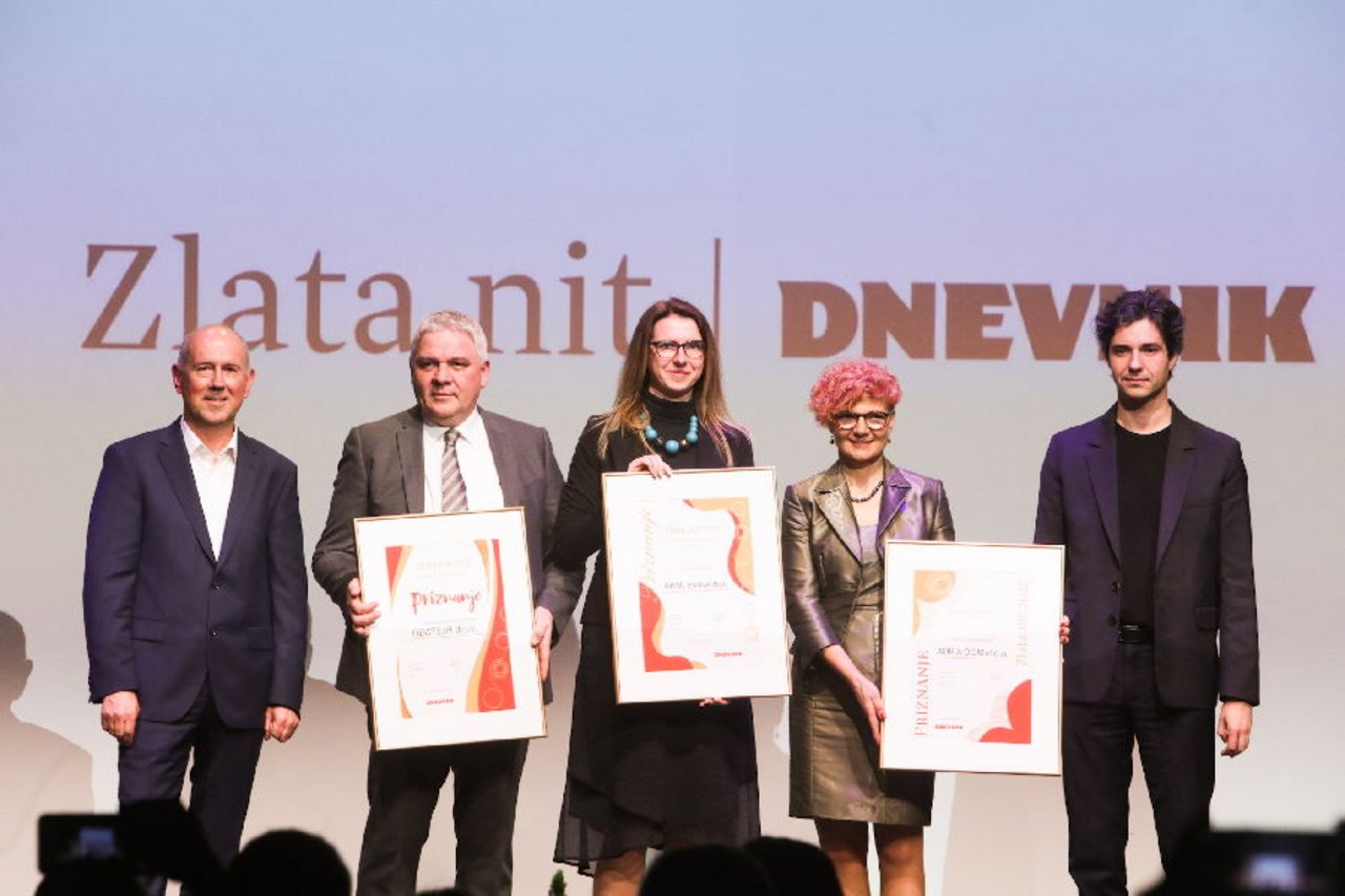 Zaključna prireditev v projektu Zlata nit 2022, 30. 3. 2023.
