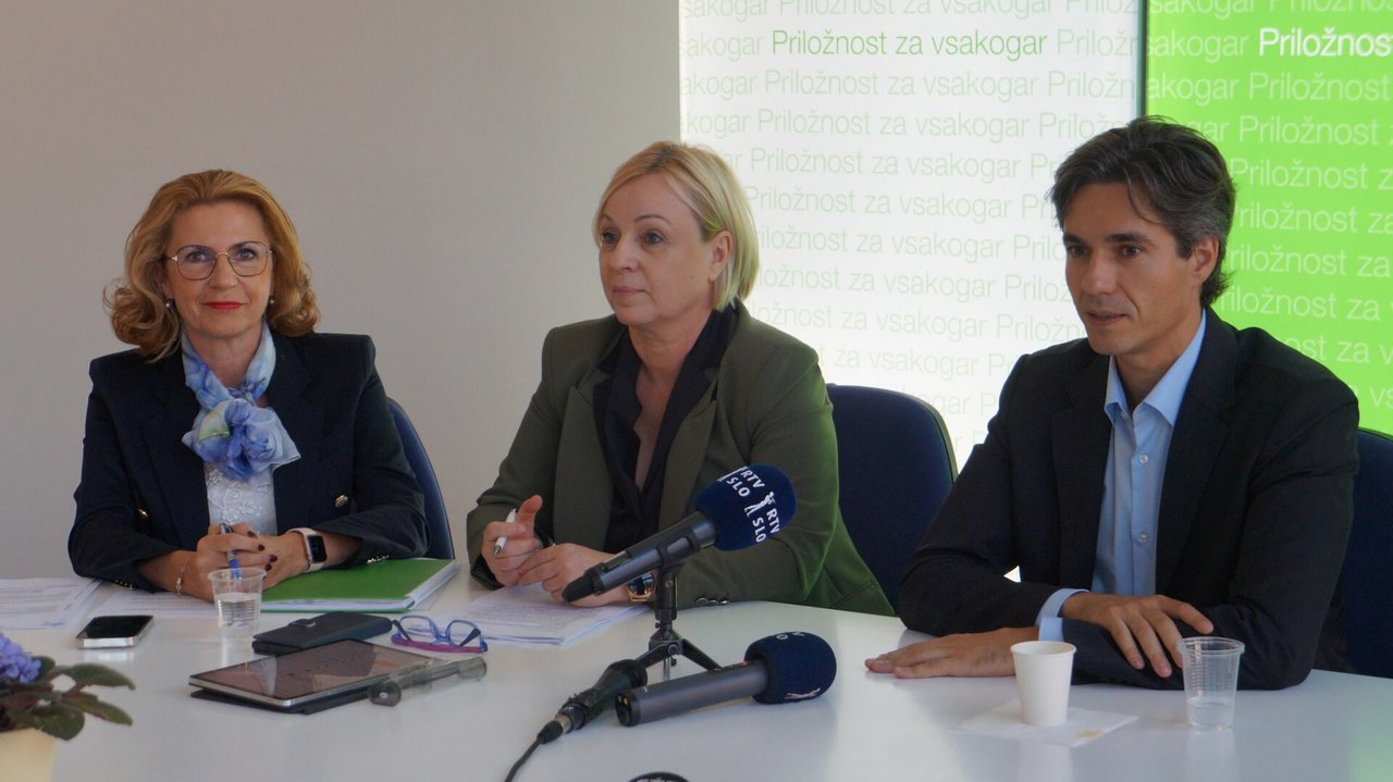 Novinarska konferenca zavoda za zaposlovanje na Mednarodnem obrtnem sejmu, Celje, 18. 9. 2024