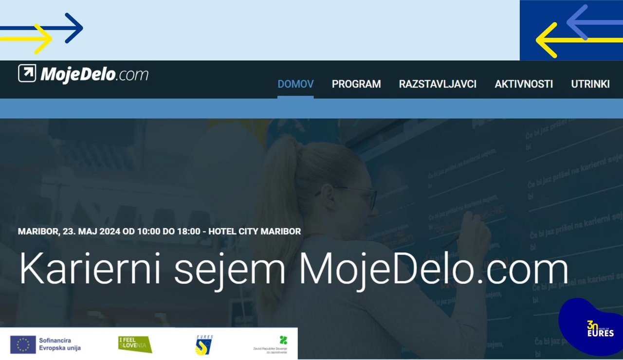 Karierni sejem MojeDelo.com v Mariboru 23. maja 2024