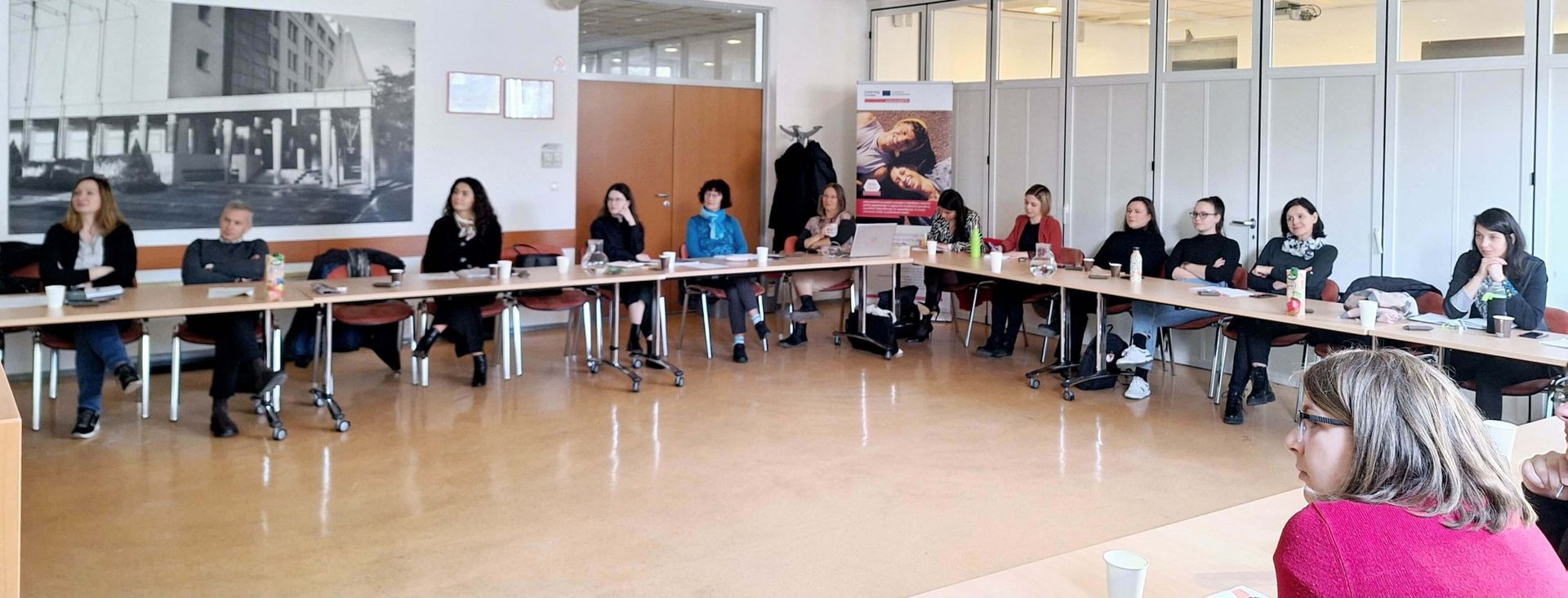 Drugo nacionalno srečanje ključnih organizacij na področju oseb NEET v okviru projekta Interreg@Work4NEETs, 14. 2. 2024, Ljubljana