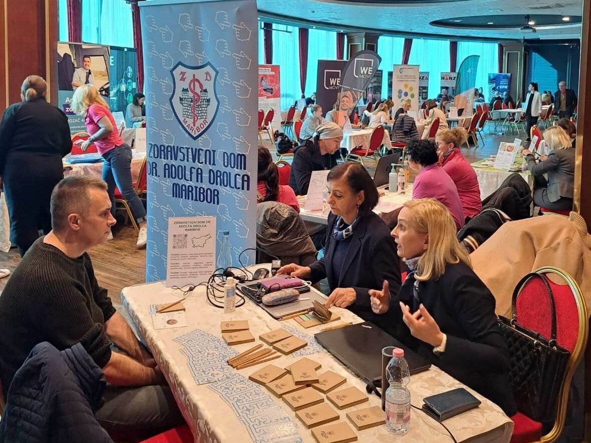 Zaposlitveni dogodek v Banja Luki, Bosna in Hercegovina, 7. novembra 2024, v organizaciji Zavoda RS za zaposlovanje, v sodelovanju z Veleposlaništvom Republike Slovenije v Sarajevu.