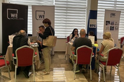 Udeleženci zaposlitvenega dogodka v Nišu, 12. junija 2024, v organizaciji Zavoda RS za zaposlovanje