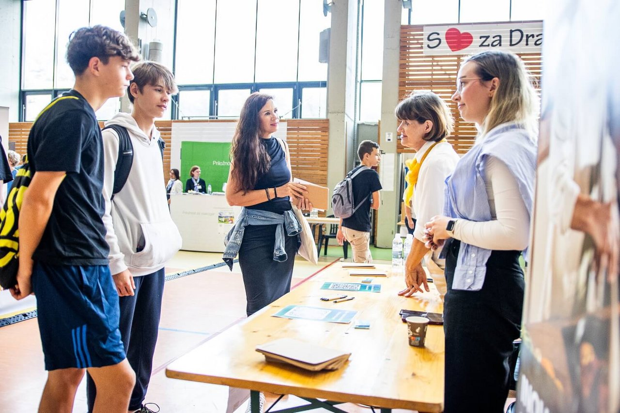 Dogajanje na Koroškem zaposlitvenem sejmu in festivalu izobraževanja, Dravograd, 11. 9. 2025