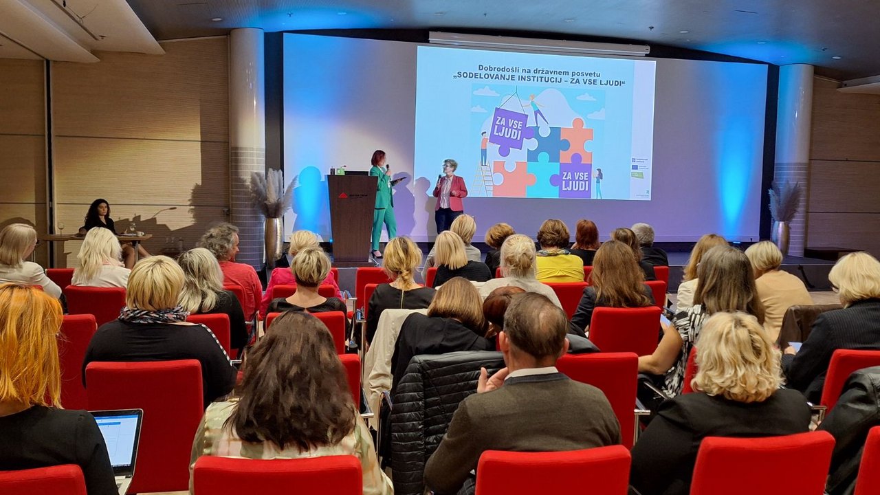 Posvet Sodelovanje institucij za vključevanje ranljivih skupin, Ljubljana, 2. oktobra 2024